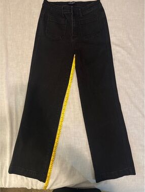 Judy Blue black wide leg jeans